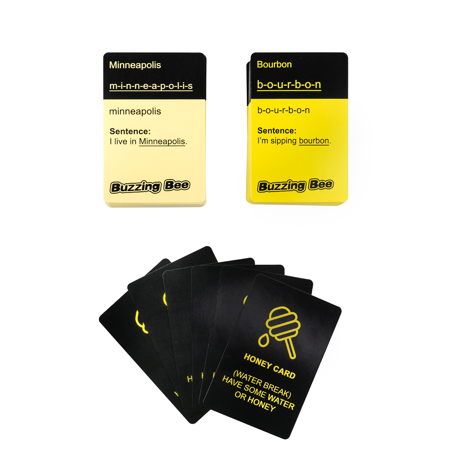 Buzzing Bee Game Cards
