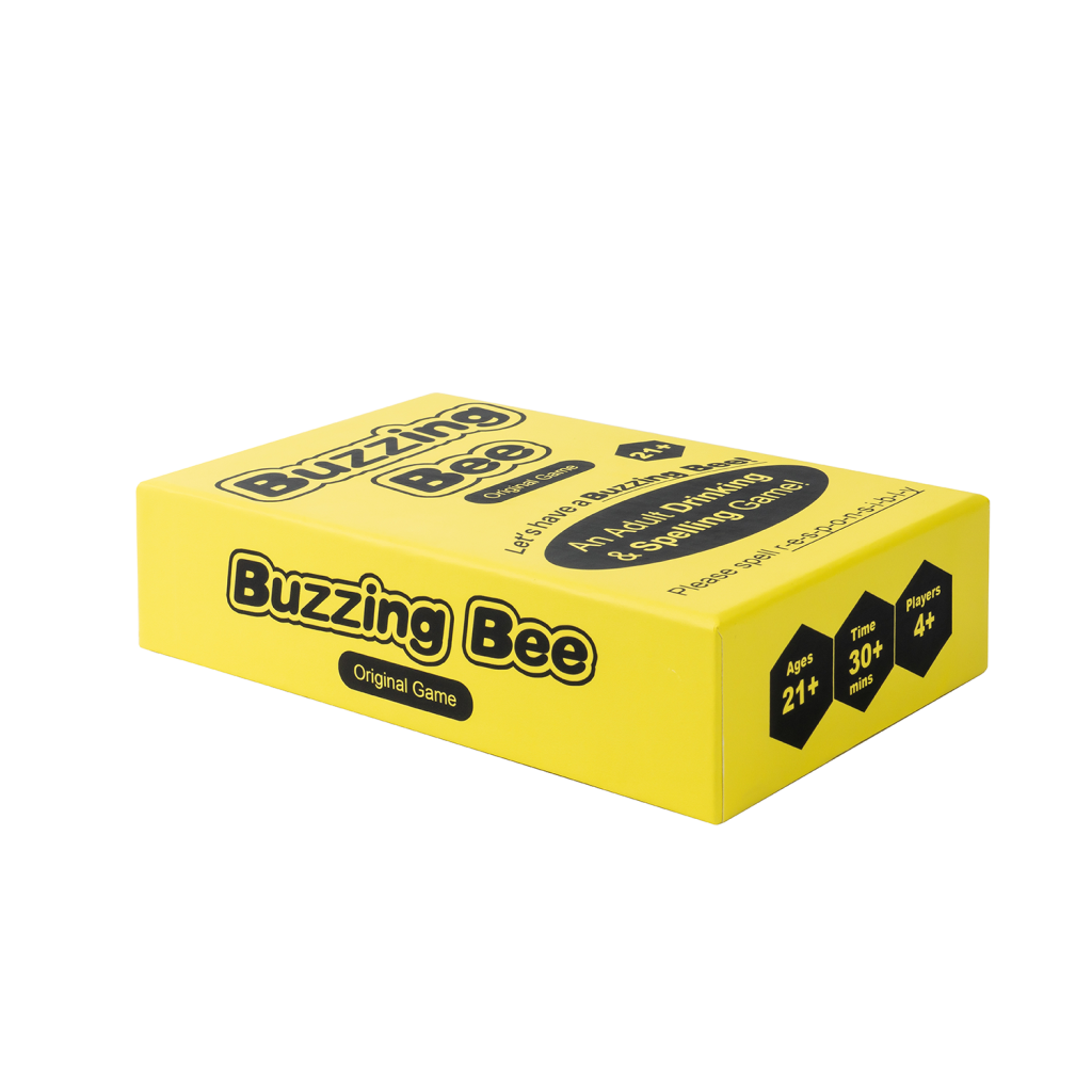 Buzzing Bee Original Drinking Game Layed